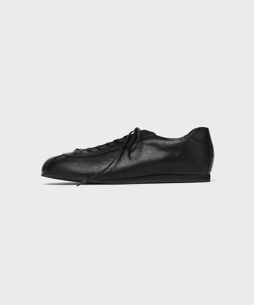 Firenze Atelier [Second.A] Unisex Retro Daily Sneakers Sn5600Ux [Wrinkle Black]