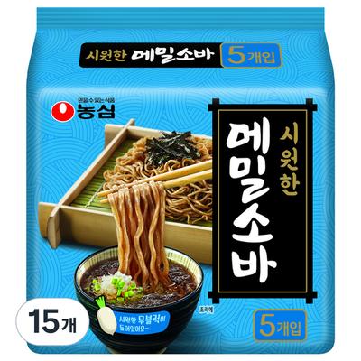 Nongshim Buckwheat Soba, 635g, 3 Pieces