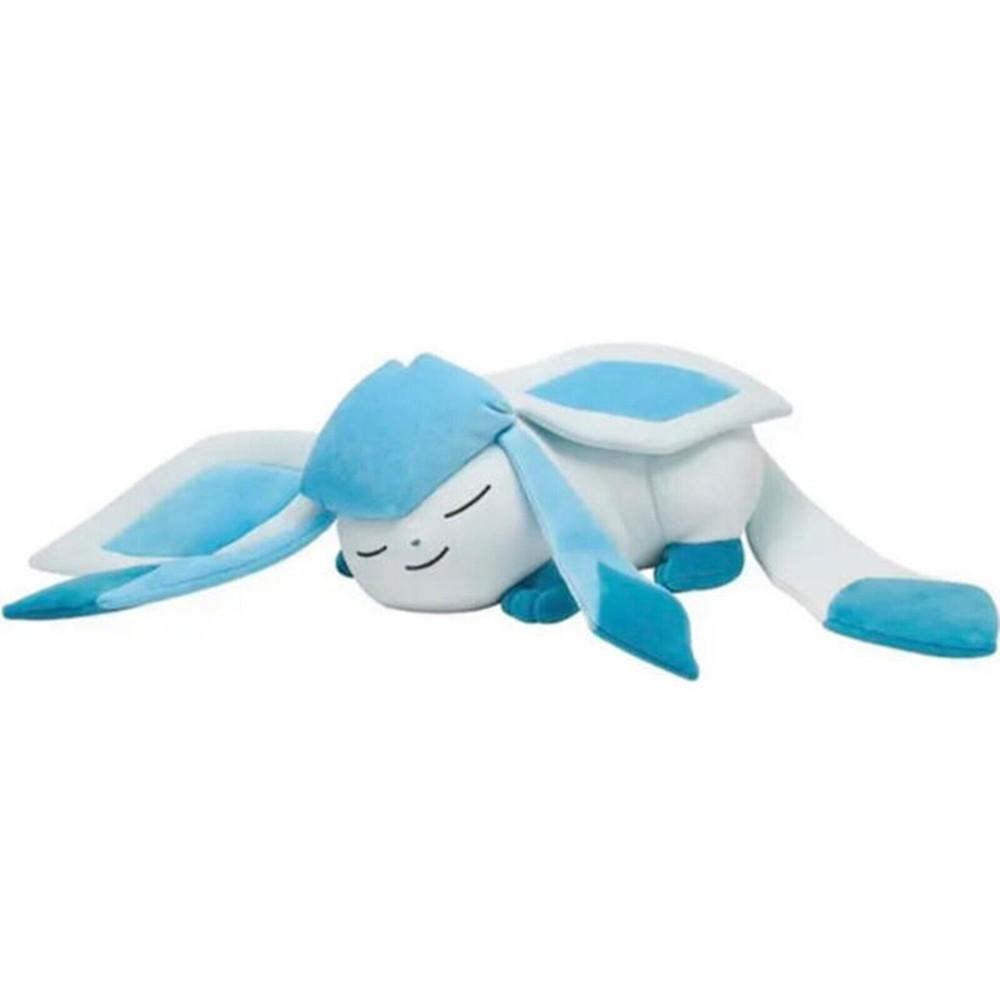 Eevee Evolution Plush Toy Set Sleeping Sylveon Espeon Umbreon Leafeon Soft Stuffed Animal Dolls Cute Pillow Gift
