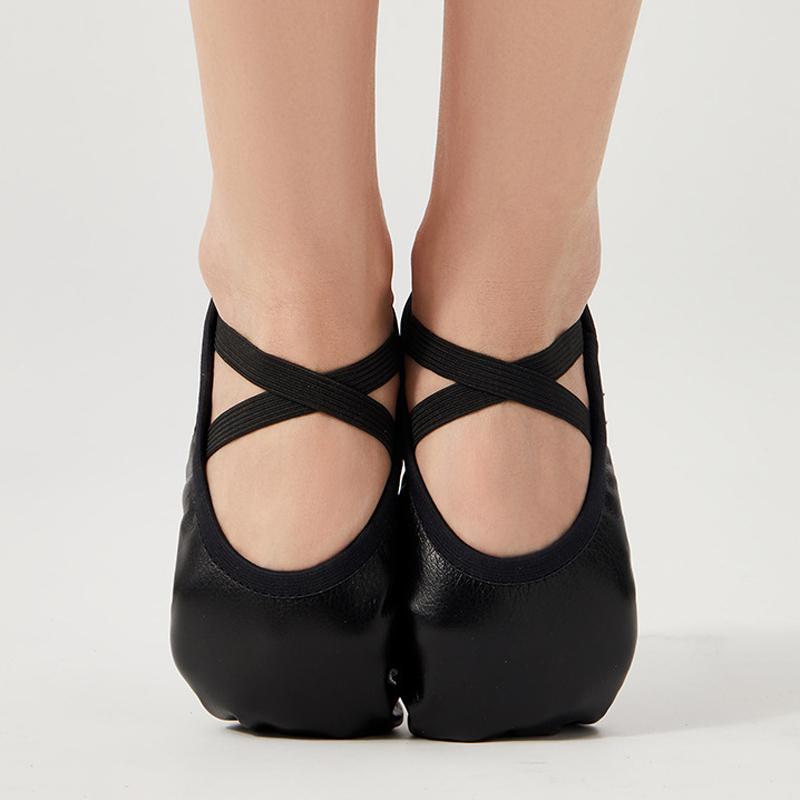 Children's Jazz Dance Shoes Black Non-slip Sole Ballet Shoes Adult Dance Sneakers Suitable for Girls Women's Sizes 23-45