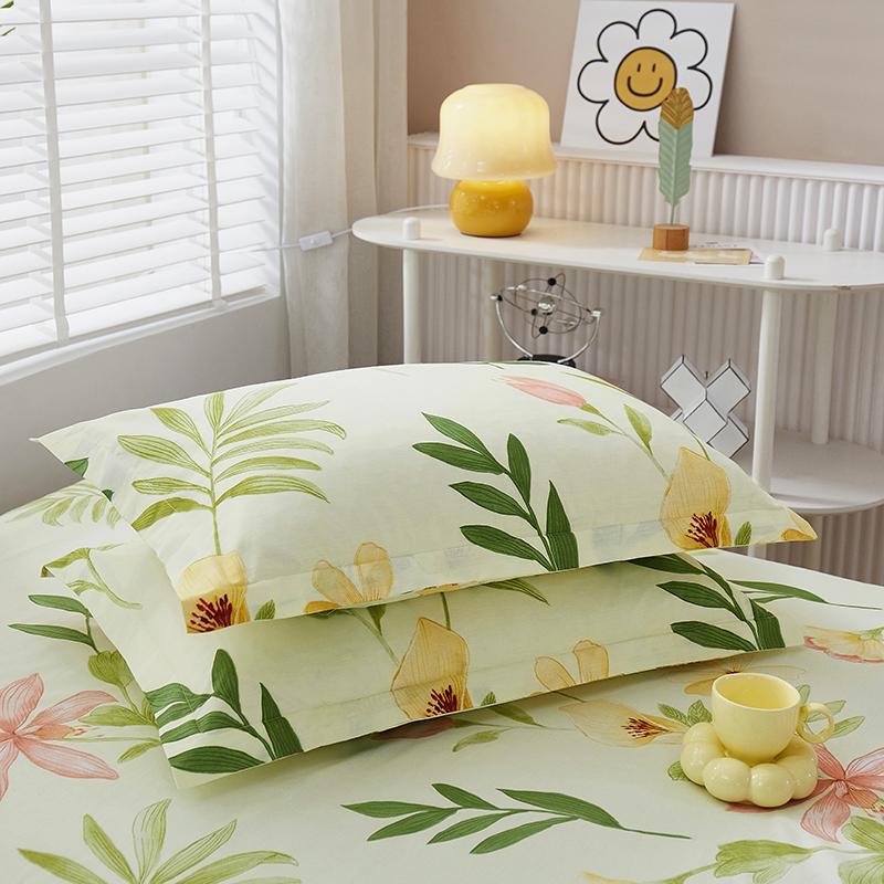 Cotton Pillowcase 2pcs Flowers Pillow Cover Bedding Decorative Pillow Case PillowCase Cover Nordic Sling Cushion Covers