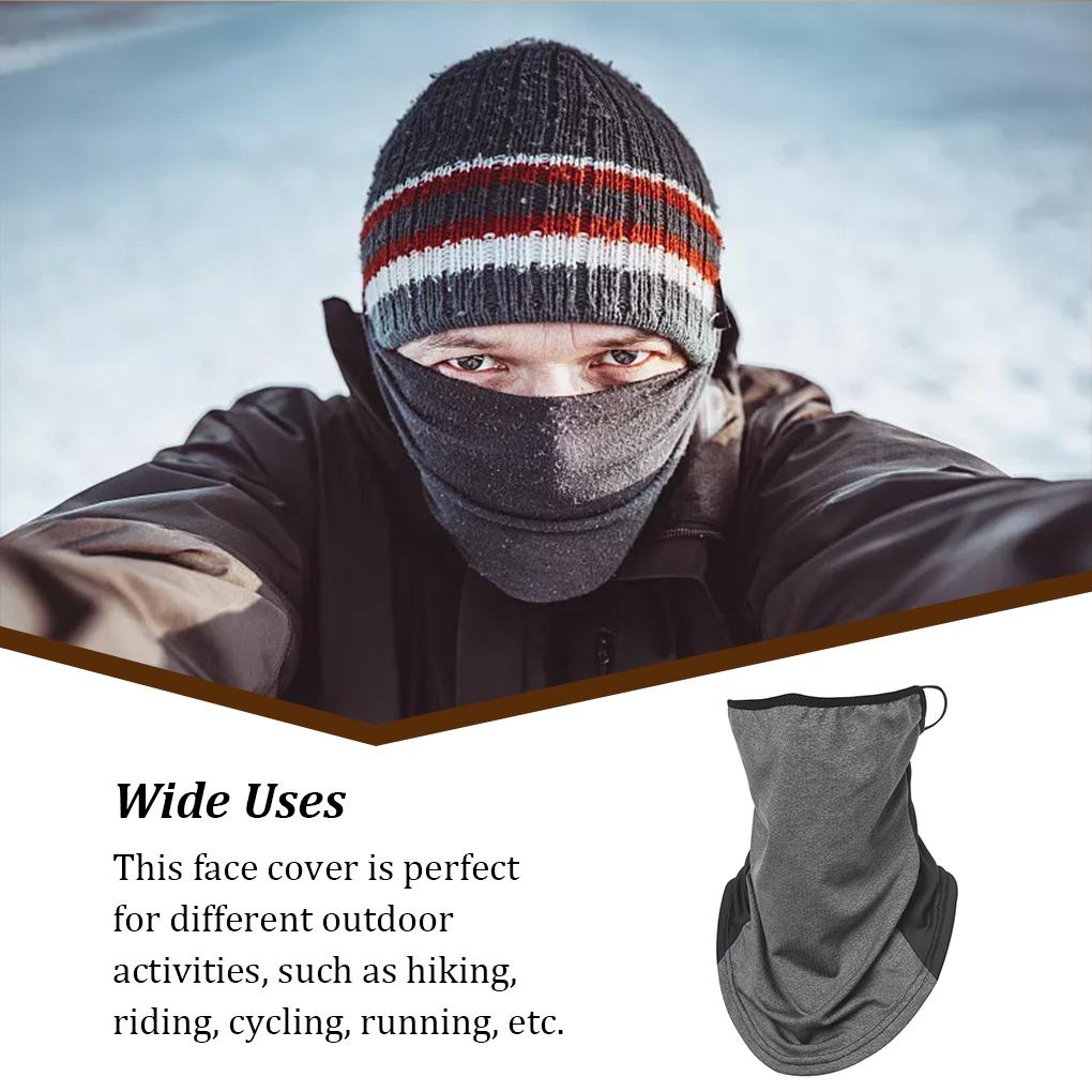 Sport Face Cover Earloop Covers Hiking Cycling Solid Color Sun Shade Scarf Summer Breathable Neck Gaiter Body Protector