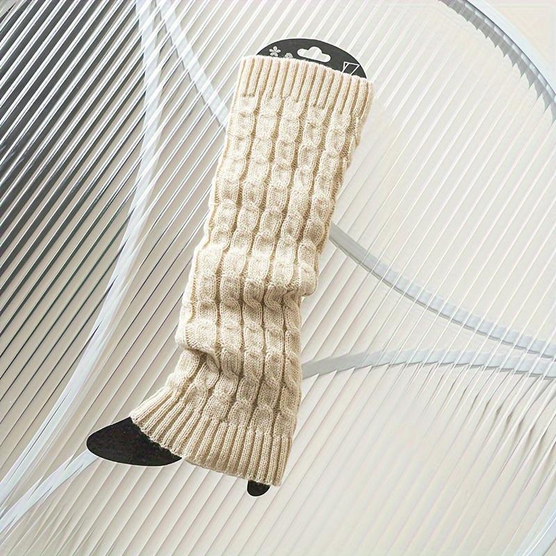 Women Boot Cuffs and Foot Protectors Lolita Heap Socks Autumn Winter Warm Tights Cosplay Knitted Foot Cover Japanese