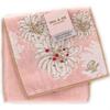 Paul Joe Pocket Towel Handkerchief with Floral & (Pink, 100% Cotton) Print, Women's, 107518-9201-01