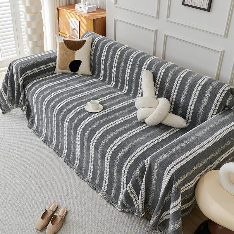1PC Sofa Towel Geometric Nordic Wind Chenille Sofa Cover Cover Pad Autumn and Winter Home Textile Products