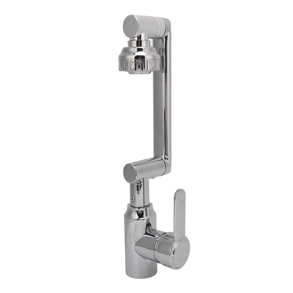  Swivel Faucet Stainless Steel Electroplating 360 Degrees Rotation Kitchen Hot and Cold Wat