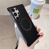 Funda Trasera Fina de PC Mate Sin Marco de Lujo Para Magsafe Para Samsung S26 S24 S25 Ultra Edge S23 FE S22 S21 S20 Plus