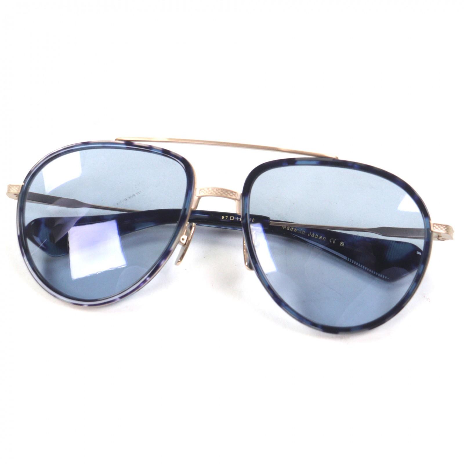 

Excellent DITA sunglasses AVIATIA-ONE Clear blue mens DTS456 Used