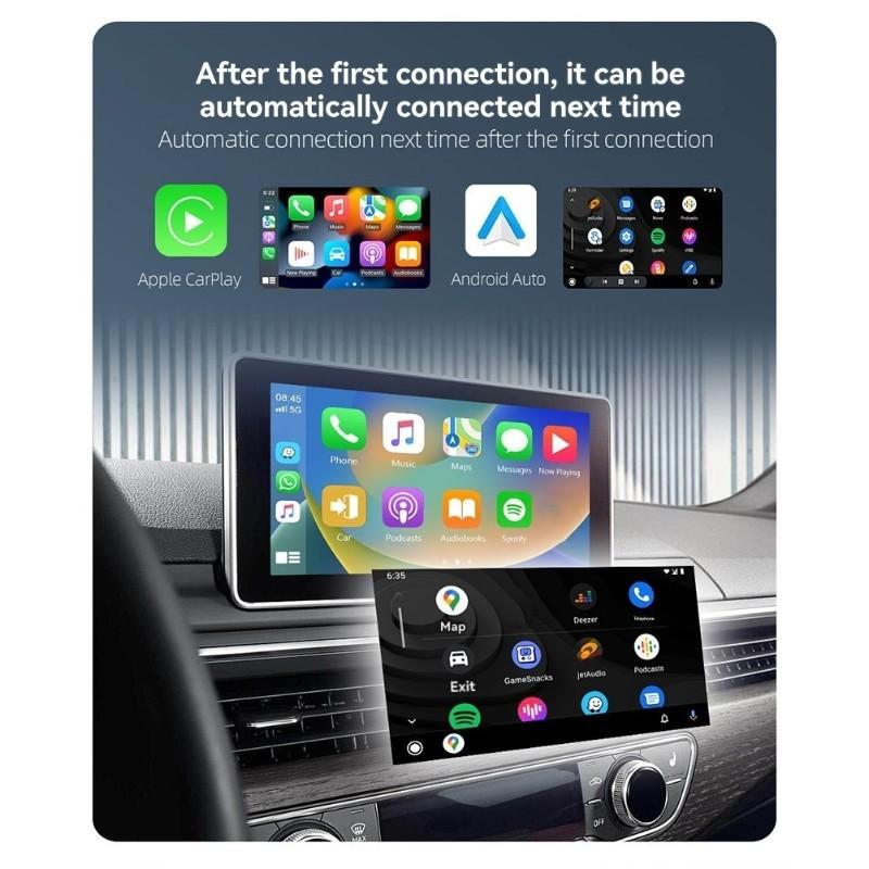 Durable-Universal Wireless For Carplay Box Adapter For Car For Carplay Compatibility Via Wired Connection