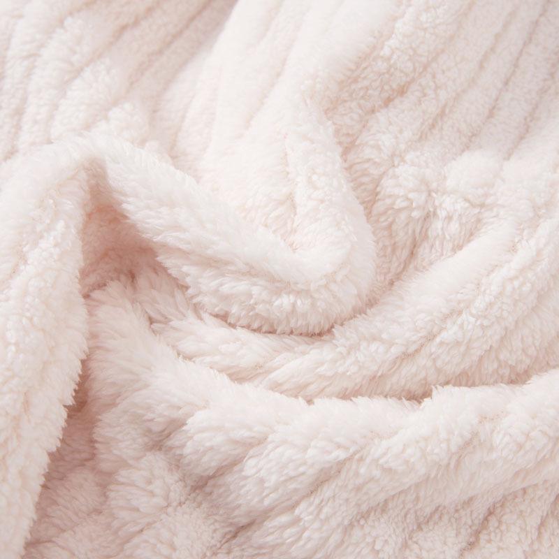 Women's Coral Fleece Thick Velvet Lined Bathrobe - Cozy Autumn/Winter Long Robe Pajamas