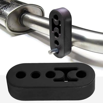 1pc Exhaust Hangers Universal 4 Holes Car Exhaust Mount Brackets Insulator Rear Rubber Muffler Hanger For Protecting Car Sy Q6o2