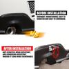 For Toyota 86 for Subaru BRZ 2012-2020 Aluminum Alloy Red Car Forward Trailer Hook Tow Ring Bumper Tow Hook Trim Car Accessories