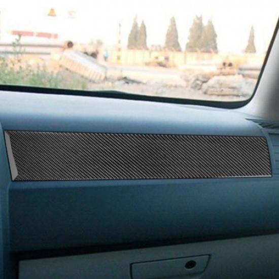 Carbon Fiber Inner Co-pilot Dashboard Panel Cover Trim For Chrysler 300 2005-07