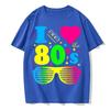 I Love The 80s T Shirts For Men Party Funny Vintage Brithday T Shirt Best Gift Tops & Tees Pure Cotton Casual