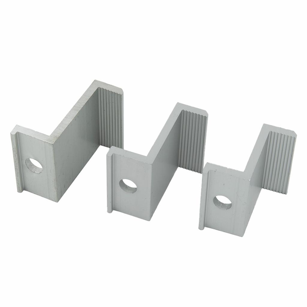 10pcs End Clamp Aluminum End Clamp Convenient Transportation
