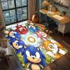 Hedgehog Sonic Non Slip Washable Rug Carpet Large Area Floor Mat Bedroom Gamer Room Home Decor.-TING