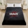 Coperta in Flanella con Stampa Slipknot Morbida Leggera Coperta Pluche per Letto Divano Uso Domestico