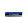 Believe in Yourself Silicone Bracelet - Unisex Sports Inspiration