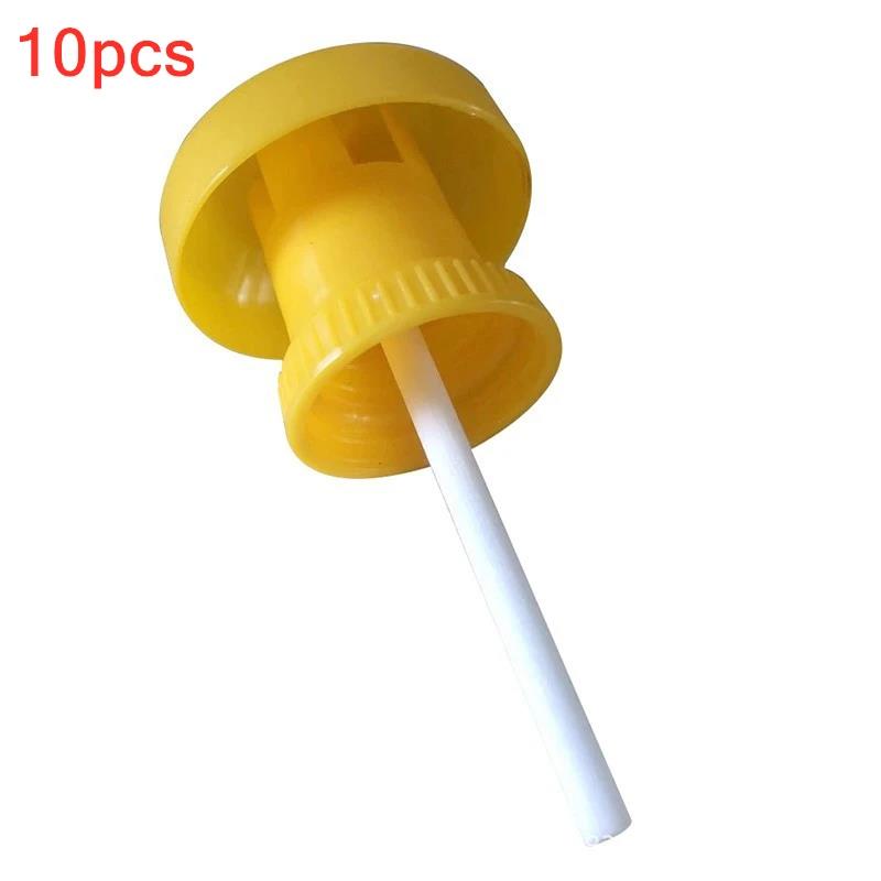 5/10pcs Useful Yellow Trap Fruit Stalls Home Farm Orchard Melon Fruit Insects Fruit Fly Bee Armyworm Attracting Trapping Agent