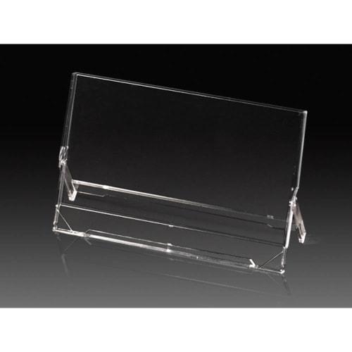 Just Corporation [100-Pack] J-101 Calendar Case, Desk Calendar Stand, Trading Card Display Stand, Photo Stand, Plastic