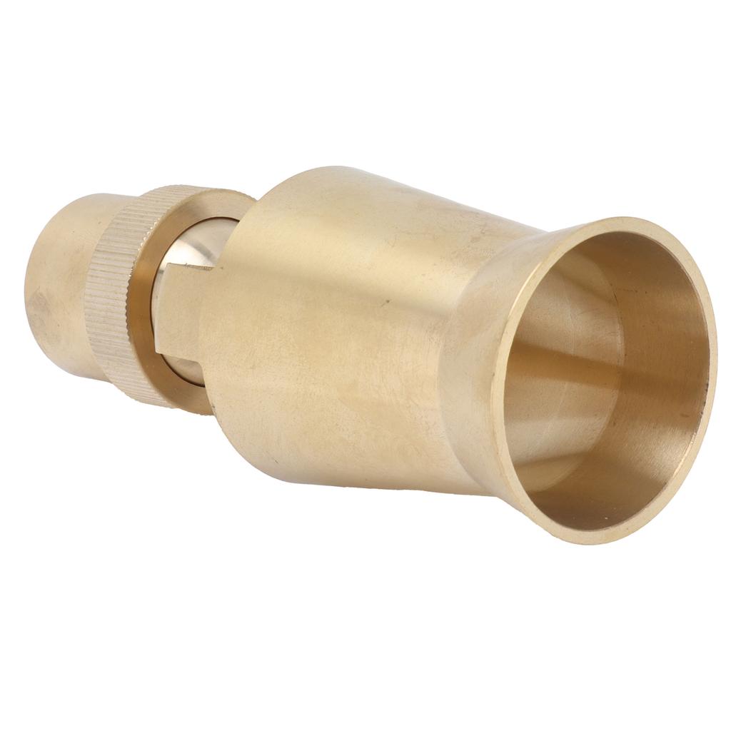 Brass Ice Tower Cedar Water Fountain Nozzle Spray Head Pond Sprinkler