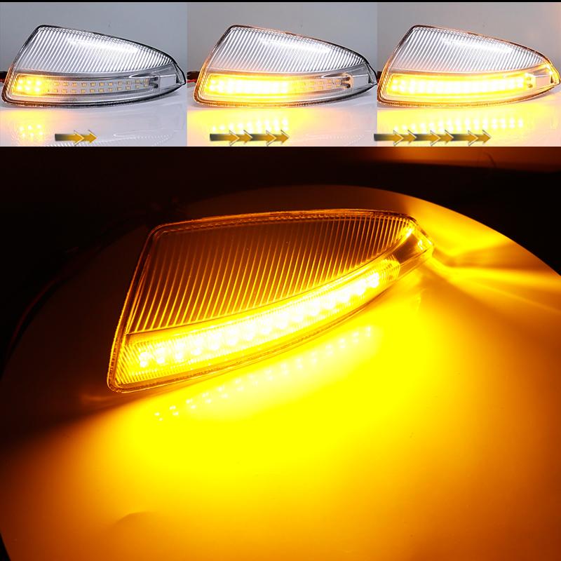 Car LED Rearview Mirror Turn Signal Light for Mercedes-Benz C Class W204 S204 W639 W164 ML300 ML500 ML550 C250 C300 C350