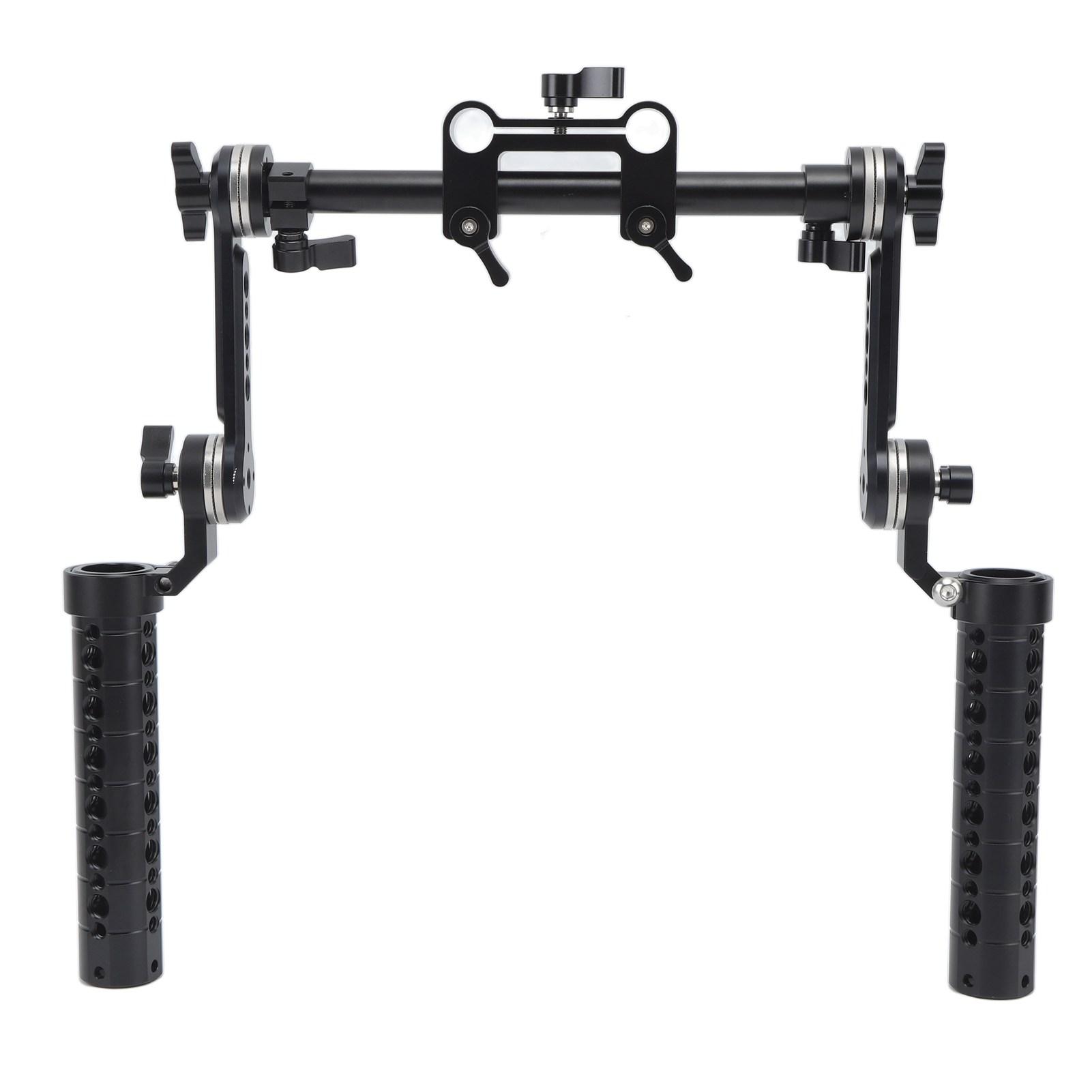 

15 мм набор ручек Rosette для плечевого крепления, комплект ручек для видеокамеры DSLR, устойчивые плечевые крепления