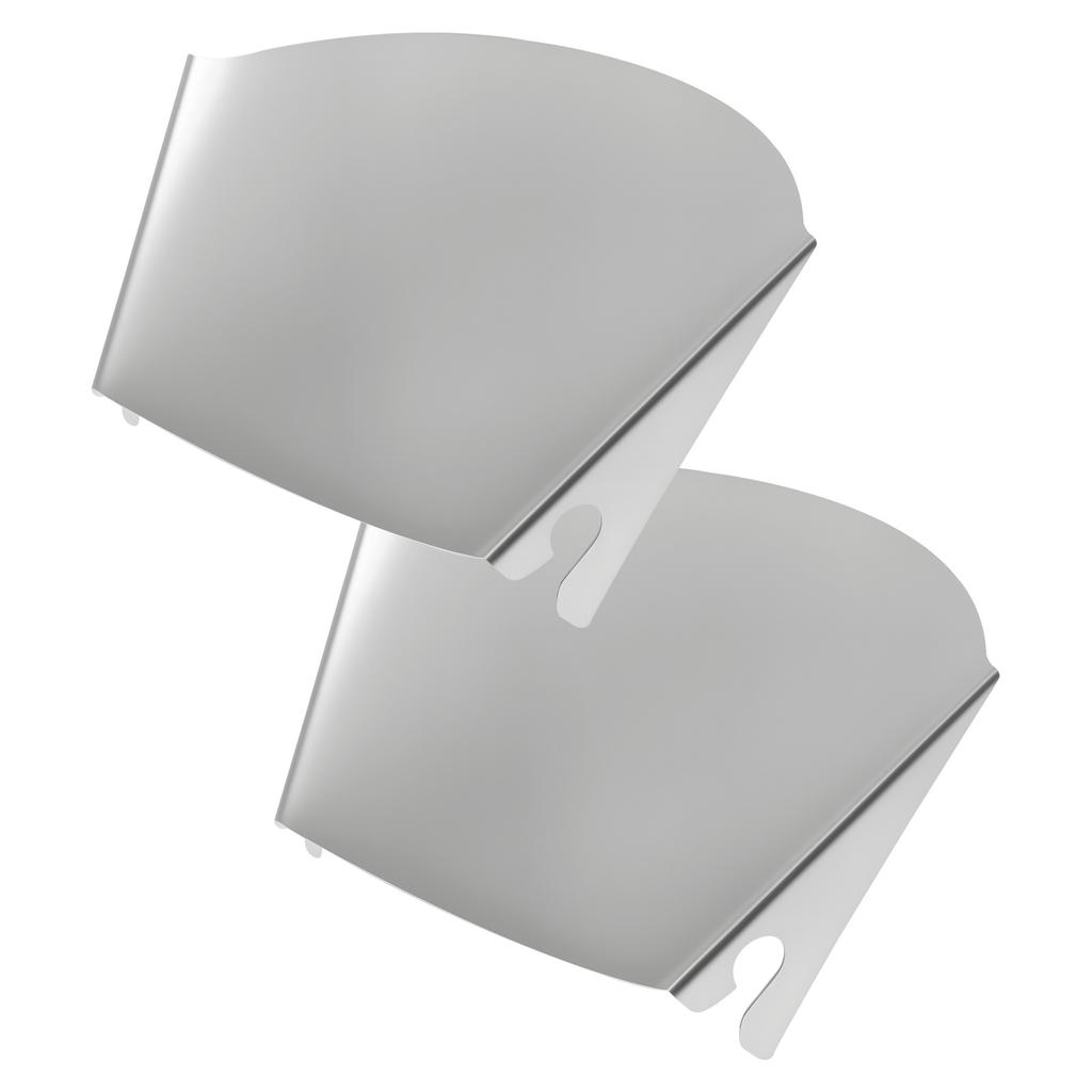 Stainless Steel Pouring Guard Leak Proof Side Wing Splatter Guard Easy To Clean Pouring Chute Accessory Easy To Use for Kitchen