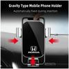 Car GPS Bracket Gravity Type Mobile Phone Holder Accessories For Honda Civic Fit Jazz Accord Pilot CRV Odyssey Passport City HRV AS9