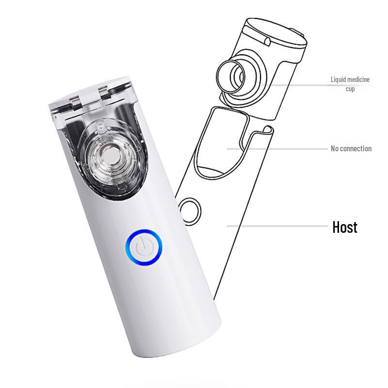 Tragbarer, handgehaltener Micro-Grid-Vernebler für den Heimgebrauch mit Mini-Maske