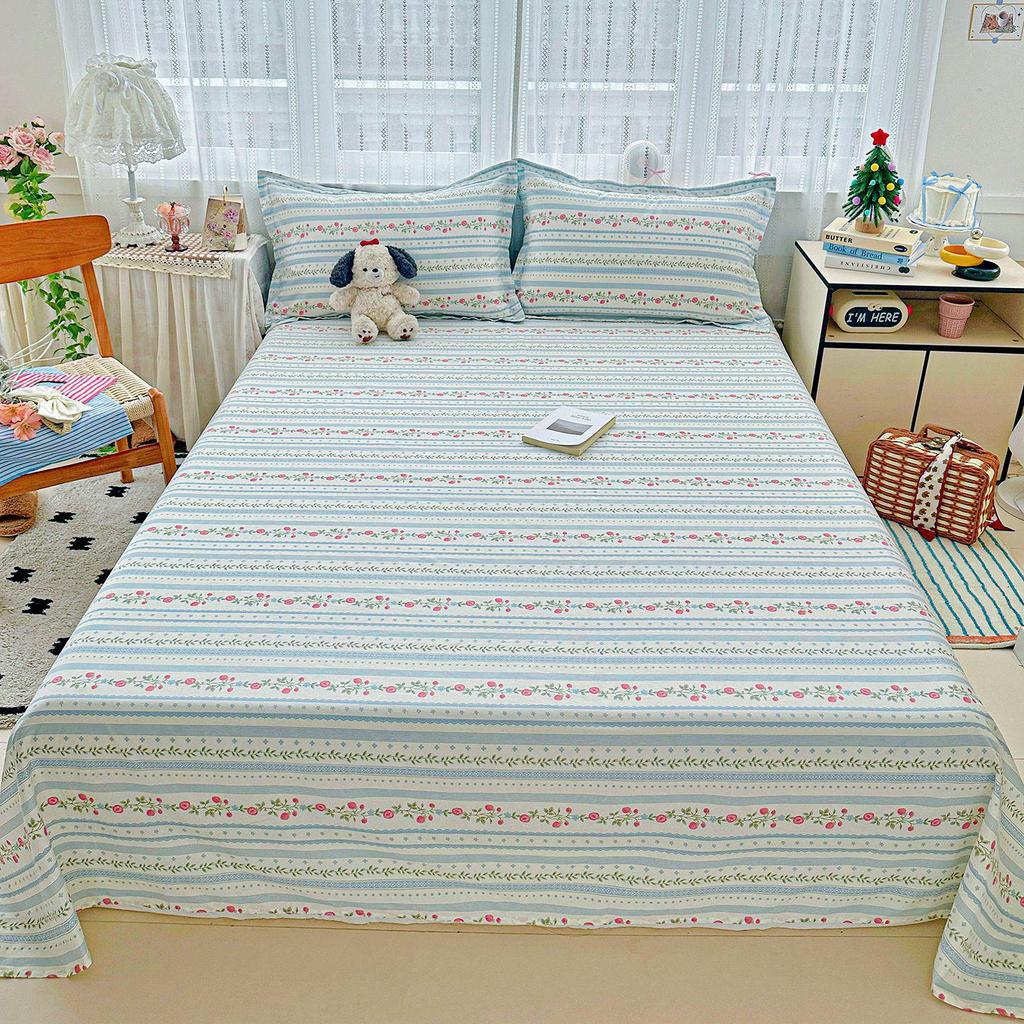 2026 A-Class 100% Cotton Jet Print Single Bed Sheet