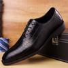 Fashion38-48 Large Size Cow Leather Fashion Brogue Shoes for Men Spring Autumn Designer  Casual Business Men's Dress Shoes