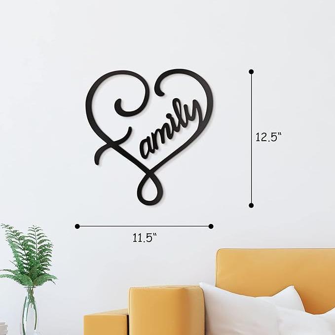Popular Metal Wall Letters: Couple Silhouette Art for Indoor Decor