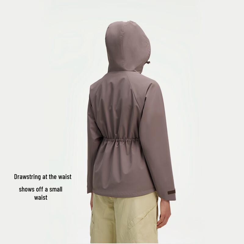Camel Huangshan Women's Outdoor Hooded Jacket