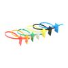 50pcs Markers Plastic Loop Nylon Tag Cable Winder Labels Wire Ties