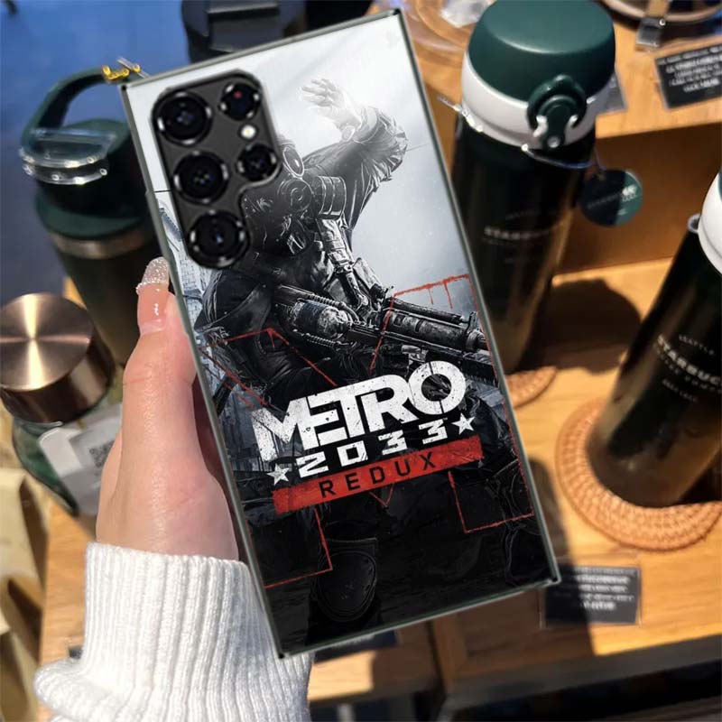 Metro 2033 Cases Phone Case for Samsung Galaxy S26 Ultra S25 Edge S24 S23 FE S21 Plus S20 S22 Cover TPU Capa Shell Shockproof Pa