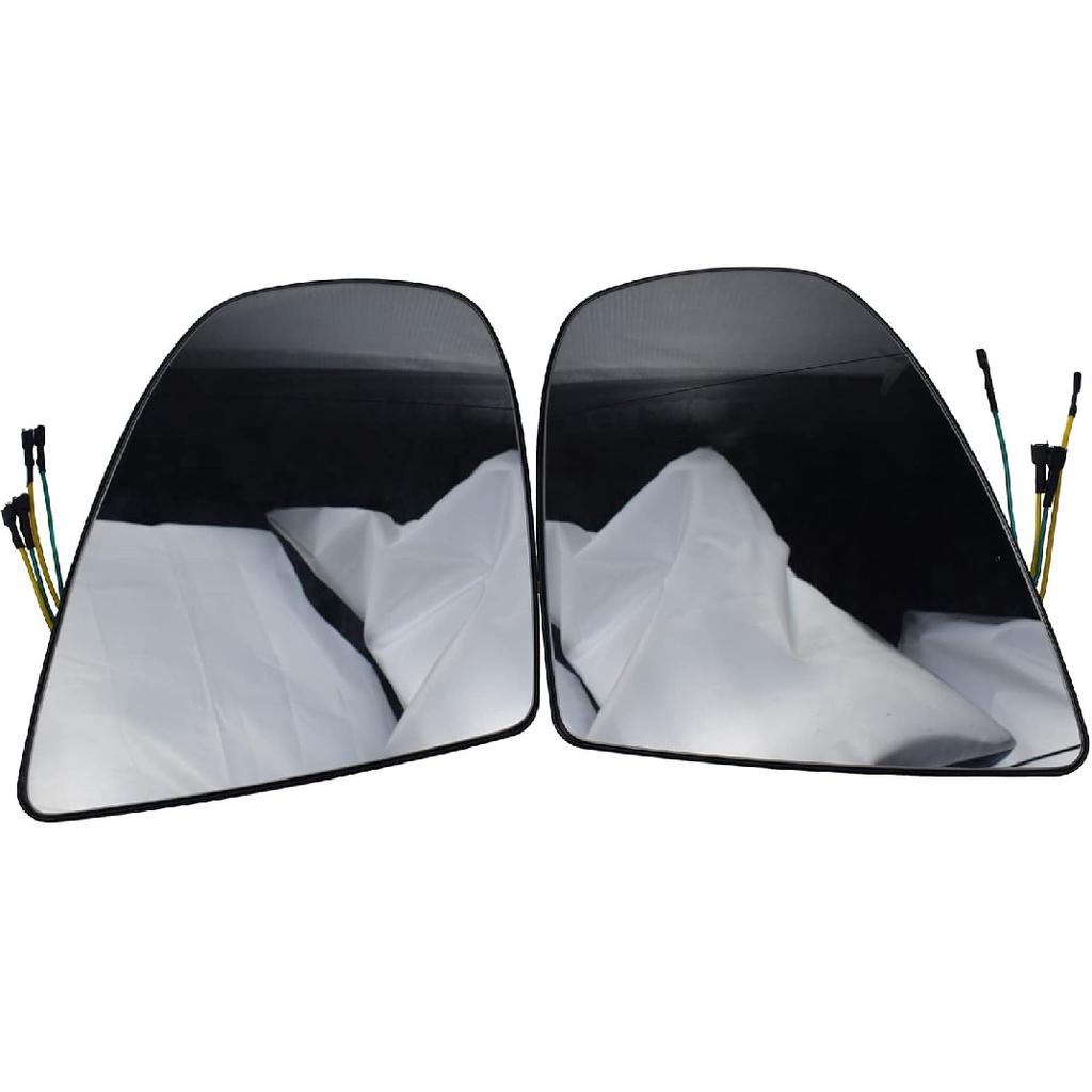 Left & Right Side Rearview Side Mirror Glass Heated For 2007-2014 BMW X5 X6 E70 E71 E72 51167174979,51167174981,51167174980