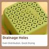 Double Layer Snack Holder Phone Holder Slot Snacks Dry Fruit Box Fruit Draining Basket  Household