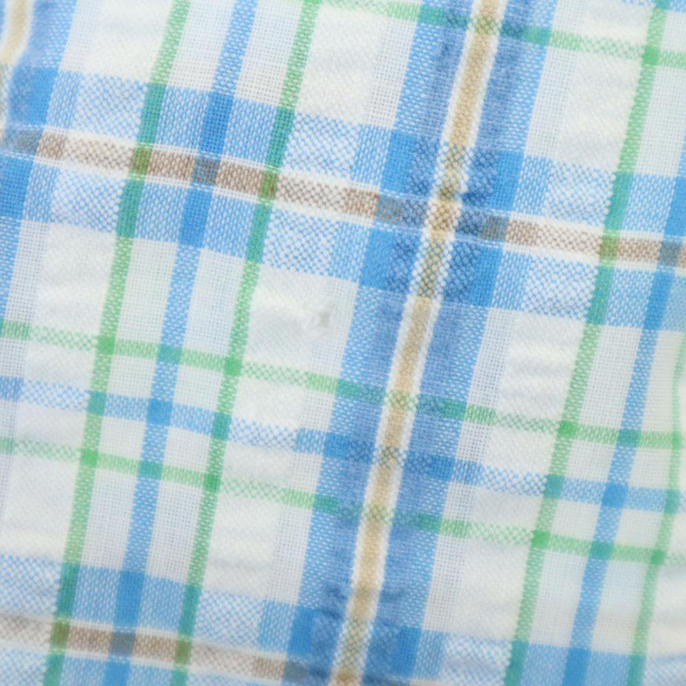 THOMSON 70s 80s Vintage Rocket Talon Check Pattern Long pants Seersucker Men's Used