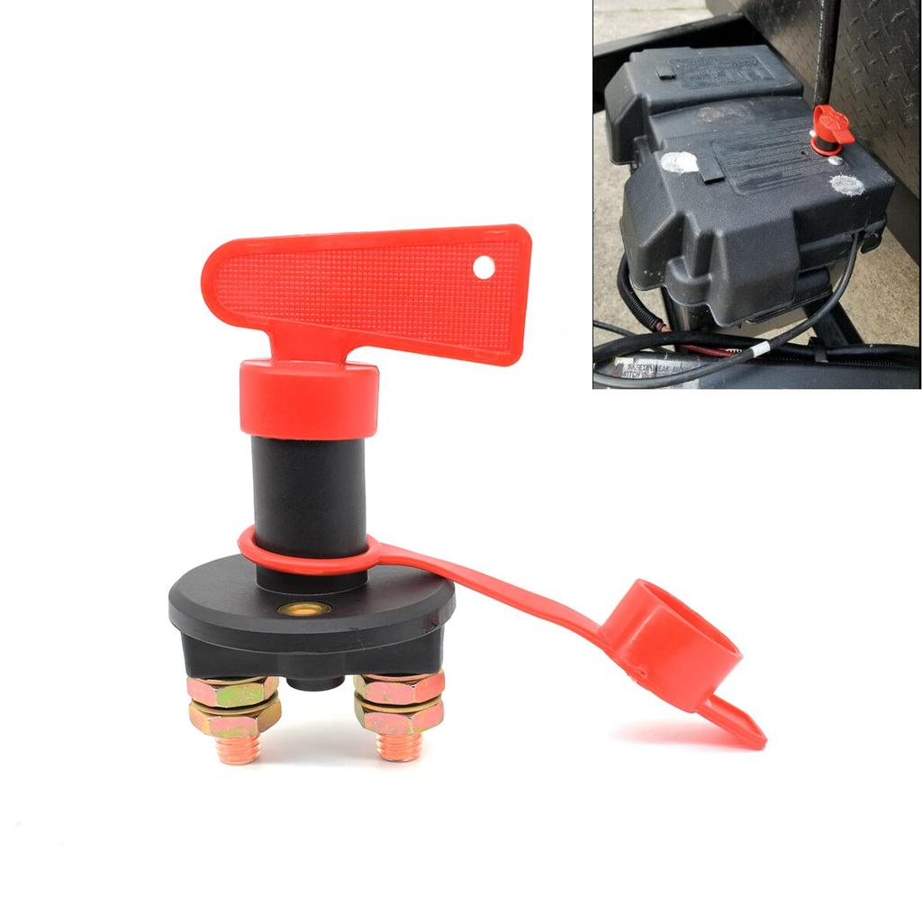 Kill Switch Terminal Cutoff Switch 2 Poles 2 Holes Isolator Switch with