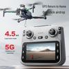 K18 MAX Drone: Brushless Motor, Screen Controller, HD Aerial Photography, GPS Intelligent Positioning