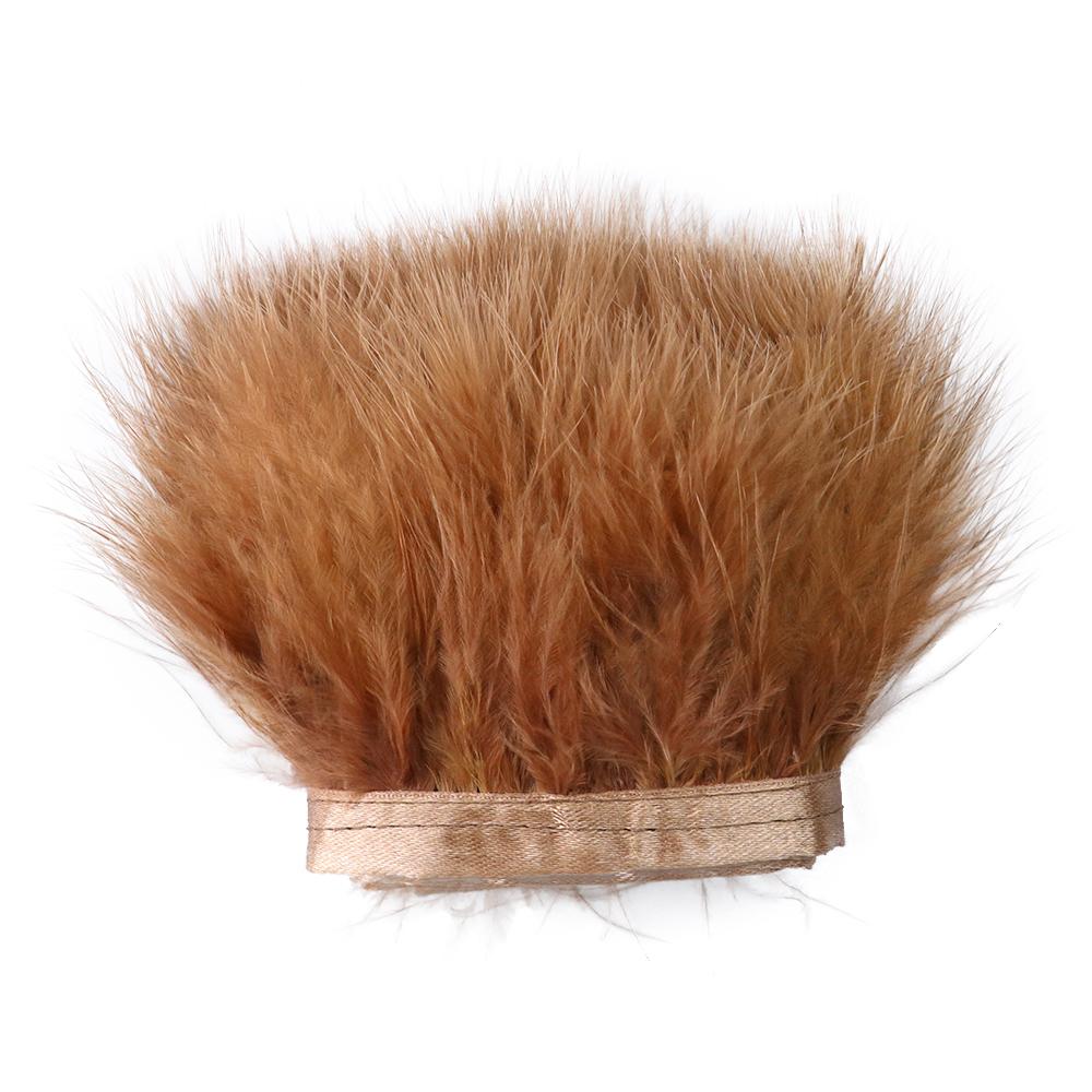 

2M/5M/10M Marabou Feathers Trim 8-10cm Turkey Feather for Selvage Sewing Clothing Decoration DIY Craft Ribbon Plumas Accessories 1 Meter кофейный