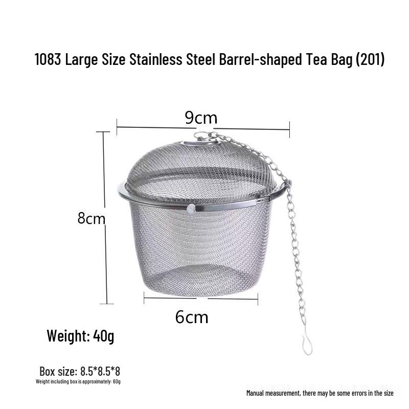 304 Stainless Steel Spice Infuser & Tea Steeping Mesh Ball