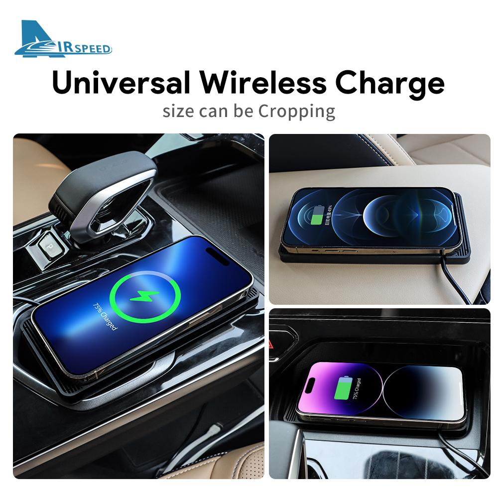 15W Car Wireless Fast Phone Charger Holder  for Mercedes Benz A B C E GLA GLB GLC GLE Class W204 W205 W206 W166 W213 W177 W176