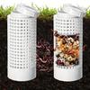 1pc Worm Composting Bin for Small Flower Pots and Garden, Space-Saving PVC Worm Tea Composter Tube Garden and Lawn Care