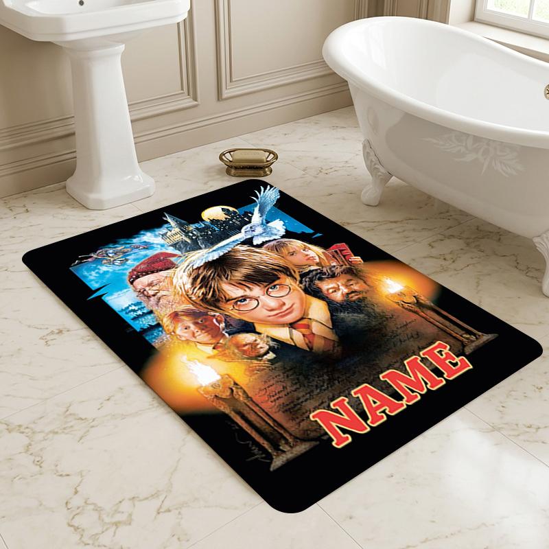 Custom Name Journey's End Living Room Non-Slip Area Rug Soft Carpet for Bedroom Kids Playroom Sofa Office Home Decor Doormat