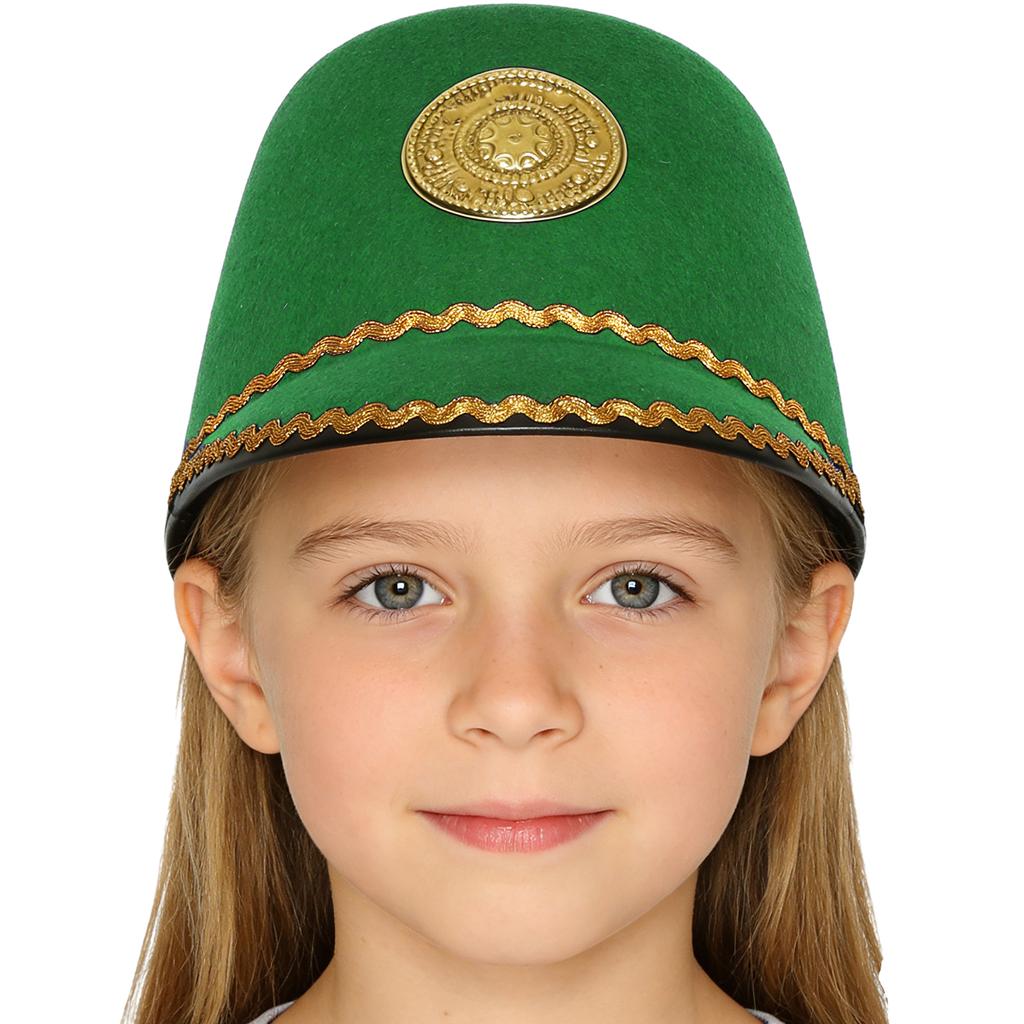 1 Stück Marschkapelle Hut Rollenspiel Soldatenhut Cosplay Leichtes Design Bequemes Kostümzubehör für Damen Herren