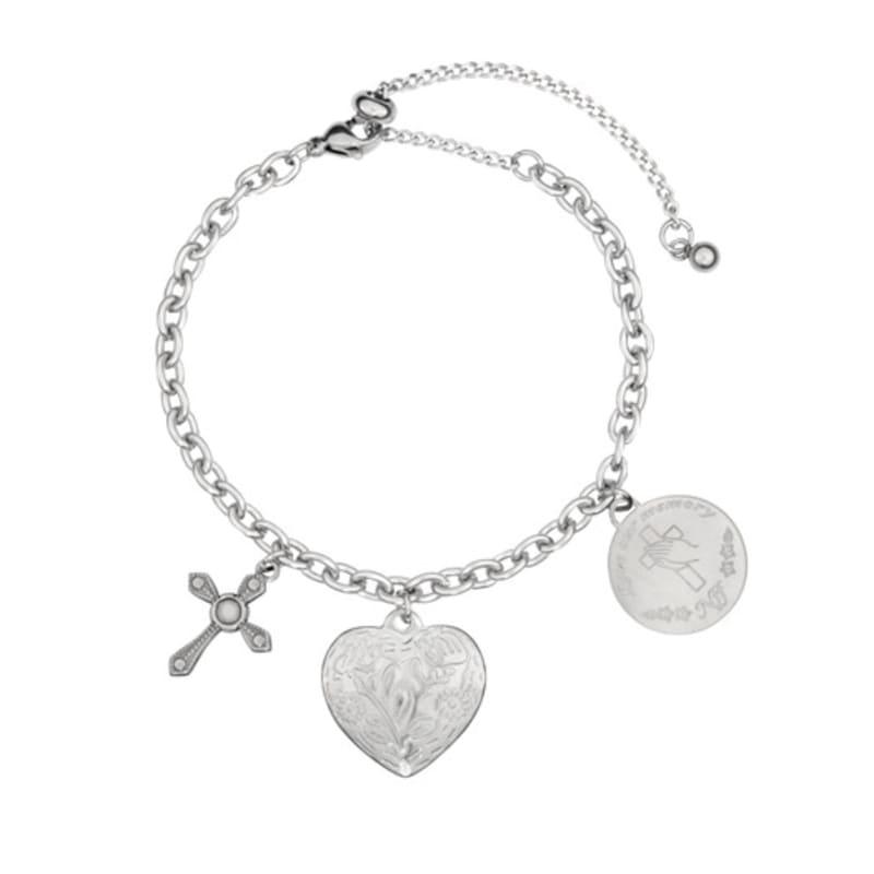 

nff love memory bracelet-silver ONE