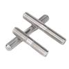304 Stainless Steel Double-Ended Stud Bolt, M14-M22, with Extended Threads At Both Ends