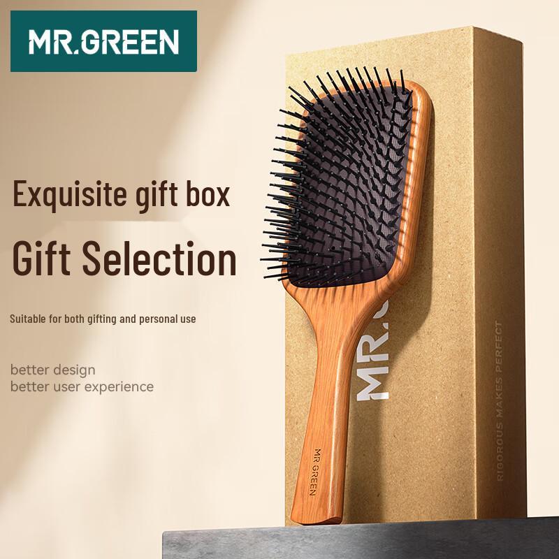 MR.GREEN Deluxe Air Cushion Massage Hairbrush